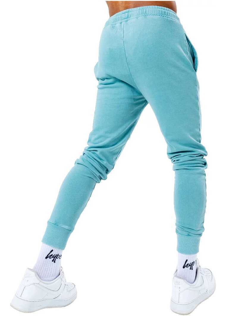 Pantaloni de trening Justhype Acid Wash Joggers Blue Barbati (BM 13488629) 2