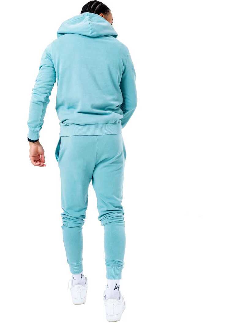 Pantaloni de trening Justhype Acid Wash Joggers Blue Barbati (BM 13488629) 4