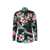 Moschino Moschino Couture Silk Printed Shirt Black