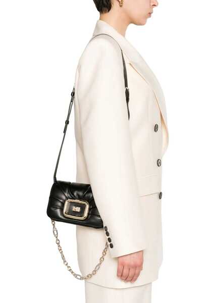 Genti plic Roger Vivier Viv Choc Mini Bag BLACK Femei (BM 13489895) 2