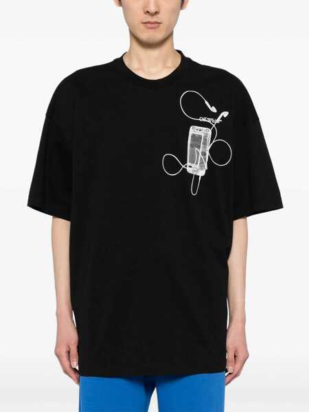Tricouri Off-White Off-White T-Shirt Black Barbati (BM 13501178) 3