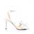 MACH & MACH Mach & Mach Le Cadeau Satin Pumps WHITE