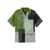 Kenzo Kenzo Patchwork Cotton Shirt Green