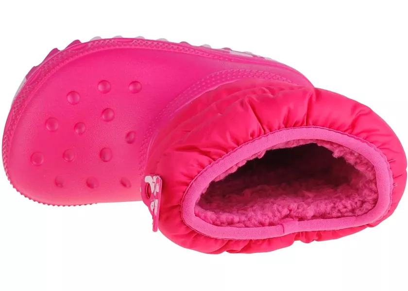 Cizme de iarna Crocs Classic Neo Puff Boot Toddler Pink Fete (BM 13503884) 3