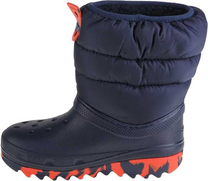 Bocanci de iarna Crocs Classic Neo Puff Boot Kids Navy Baieti (BM 13503887) 2