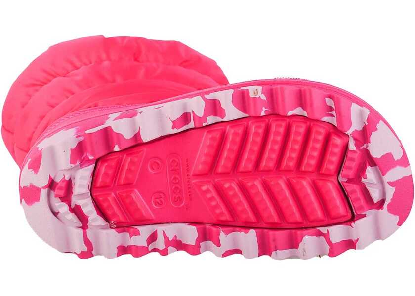 Cizme de iarna Crocs Classic Neo Puff Boot Kids Pink Fete (BM 13503887) 4