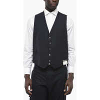 Veste costum Virgin Wool Leader Vest With Flush Pockets Barbati