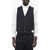 CORNELIANI Virgin Wool Leader Vest With Flush Pockets Blue