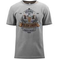Tricouri Polish Lager Gray Mel Barbati