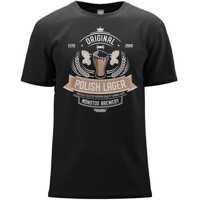 Tricouri Polish Lager Black Barbati