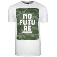 Tricouri No Future Camo White Barbati