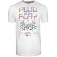 Tricouri Plug&Play White Barbati