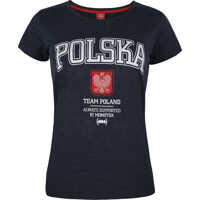Tricouri Polska College W Navy M Femei