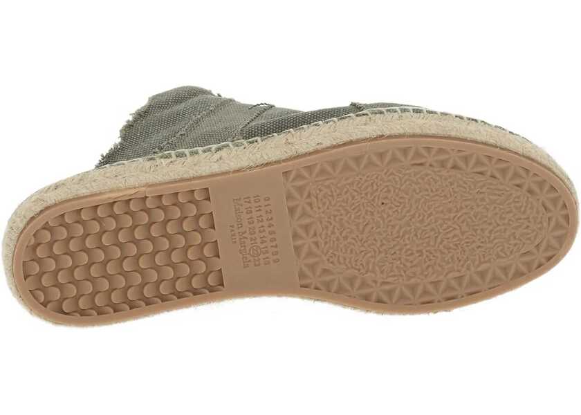 Sneakers Maison Margiela Mm22 Open Back Cotton Low-Top Sneakers Green Femei (BM 13507892) 3