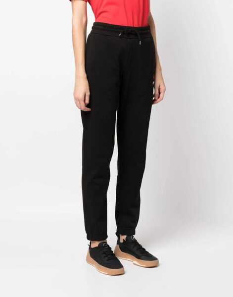 Pantaloni de trening Kenzo Brushed Cotton Crest Logo Sweatpants With Cuffs Black Femei (BM 13507931) 3