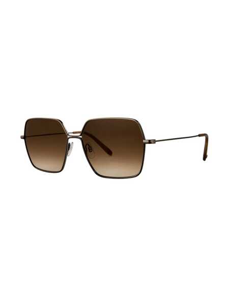 Ochelari de soare GARRETT LEIGHT Garrett Leight Sunglasses ANTIQUE GOLD-VINTAGE BURNT TORTOISE/BRUNETTE GRADIENT Femei (BM 13508522) 2