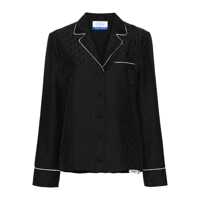 Camasi Off-White 'Off Jaquard Pajama' Shirt Femei