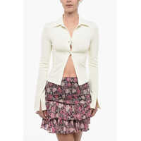 Camasi casual Long Sleeved Shirt Statement Buttons Femei