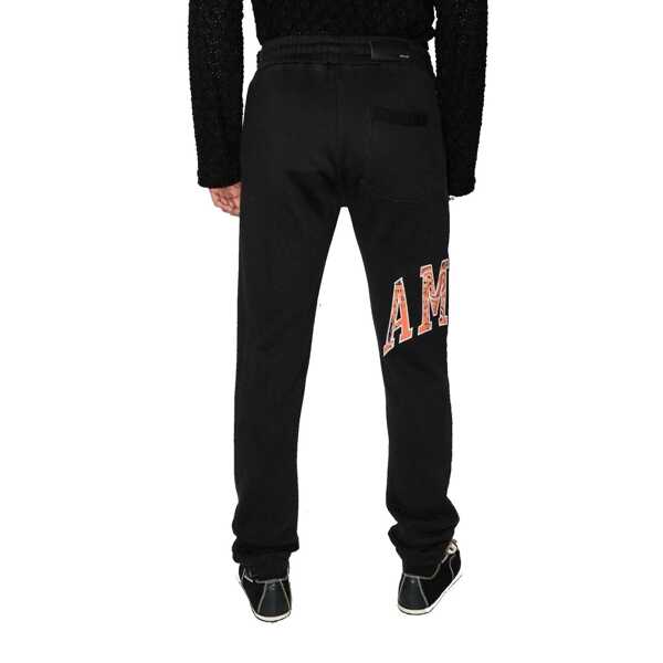 Pantaloni de trening AMIRI Amiri Bandana Sweatpants Black Barbati (BM 13520027) 3