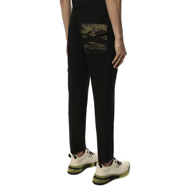 Pantaloni Dolce & Gabbana Dolce & Gabbana Chino Pants Black Barbati (BM 13520033) 3