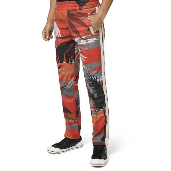 Pantaloni Palm Angels Palm Angels Hawaii Track Pants Red Barbati (BM 13520054) 2