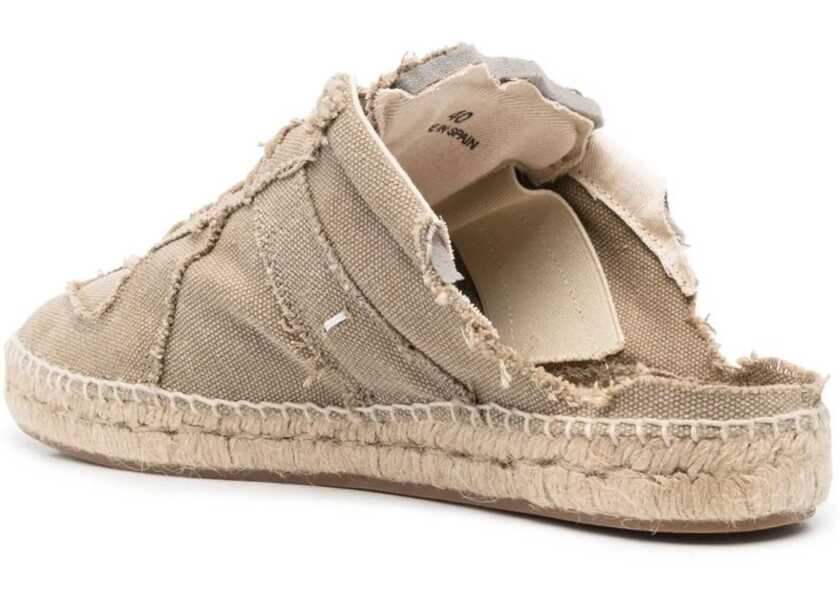 Sneakers Maison Margiela Mm22 Open Back Cotton Low-Top Sneakers Green Femei (BM 13522598) 3