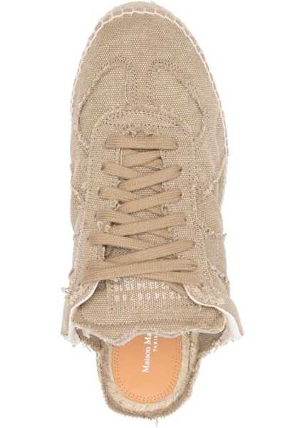 Sneakers Maison Margiela Mm22 Open Back Cotton Low-Top Sneakers Green Femei (BM 13522598) 4