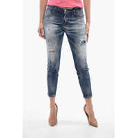 Blugi skinny Studded Side Cool Girl Fit Denims 15Cm Femei
