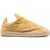 Maison Margiela Mm22 Canvas Low Top Sneakers With Jute Detail Yellow