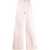 Stella McCartney 5 Pocket Wide Leg Pants With Logoed Bands Pink