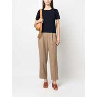 Tricouri P.A.R.O.S.H. Dama - Tricouri P.A.R.O.S.H. P.A.R.O.S.H. Viscose T-Shirt BLUE Femei (BM 13532042) - B-mall.ro