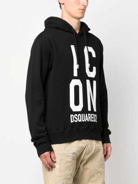 Pulovere DSQUARED2 DSQUARED2 Sweatshirt Black Barbati (BM 13536794) 3