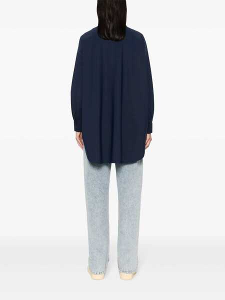 Geci Herno Herno Technical Fabric Overshirt BLUE Femei (BM 13547177) 4