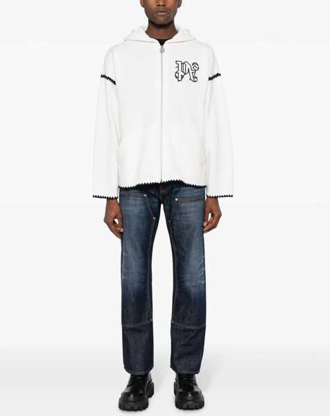 Blugi Palm Angels Workwear Monogram Jeans BLUE Barbati (BM 13551794) 2