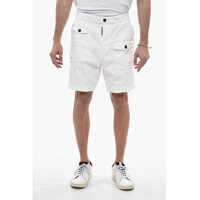 Pantaloni scurti Sexy Cargo Fit Denim Shorts With Belt Loops Barbati