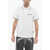 Palm Angels 3-Buttons Piquet Cotton Polo Shirt White