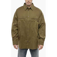 Camasi casual Solid Color S-Dewny Shirt With Double Breast Pocket Barbati