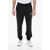 Nike Fleeced-Cotton Blend Joggers With Embroidered Logo Black