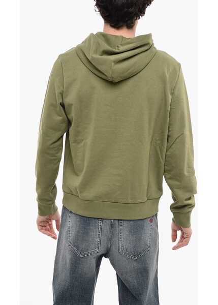 Bluze de trening Diesel Solid Color S-Ginn-Hood-K31 Hoodie With Contrasting Logo Green Barbati (BM 13569155) 2