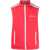 Palm Angels Front Zipped Classic Logo Nylon Vest Red