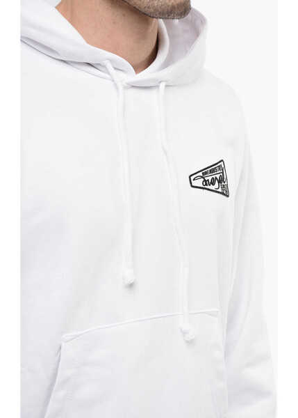 Bluze de trening Diesel Solid Color S-Ginn-Hood-K31 Hoodie With Contrasting Logo White Barbati (BM 13569371) 3