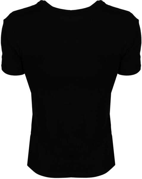 Tricouri Emporio Armani C-neck 1120103 Czarny Femei (BM 13572140) 4