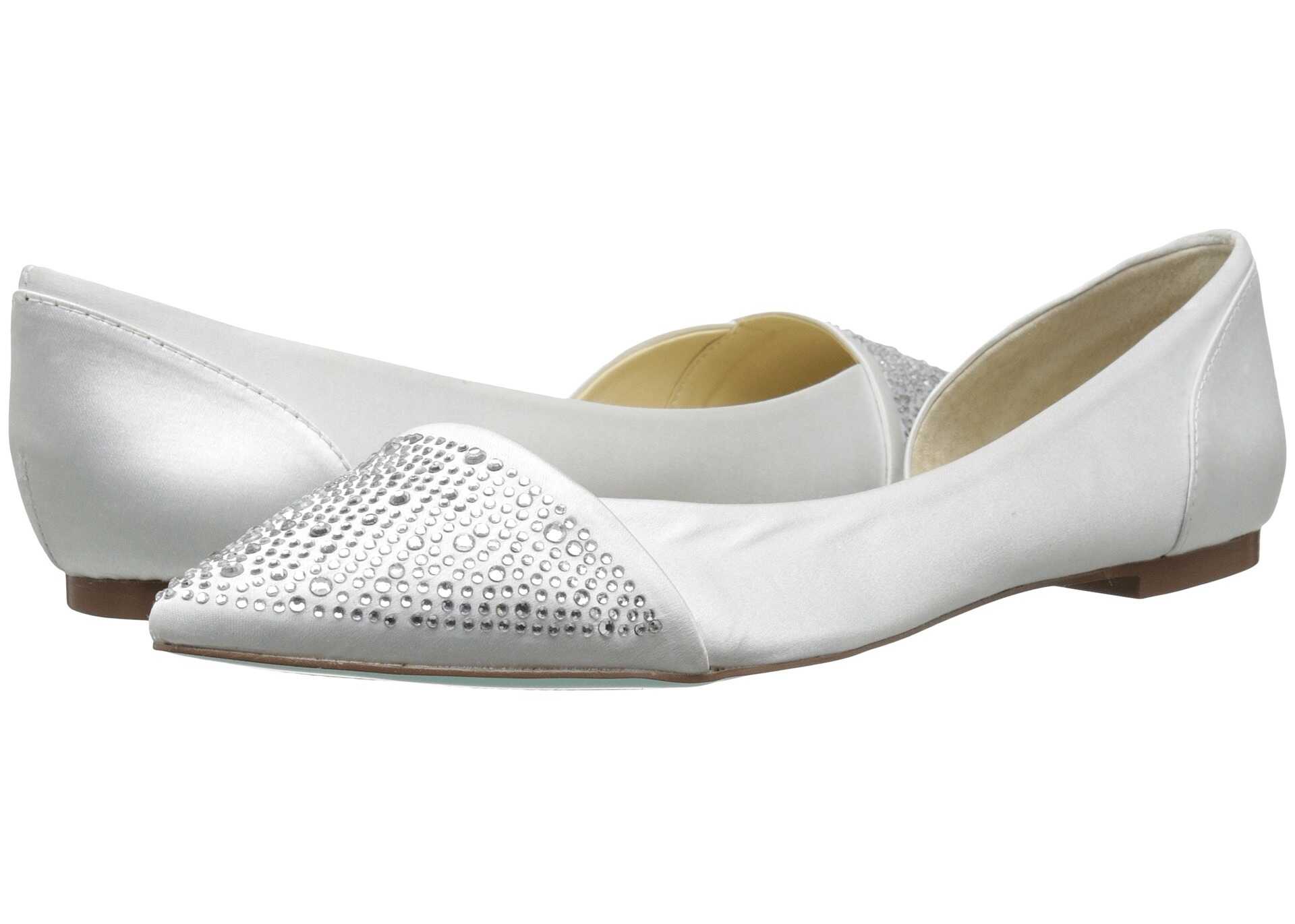 Balerin Blue by Betsey Johnson Honey Ivory Fabric