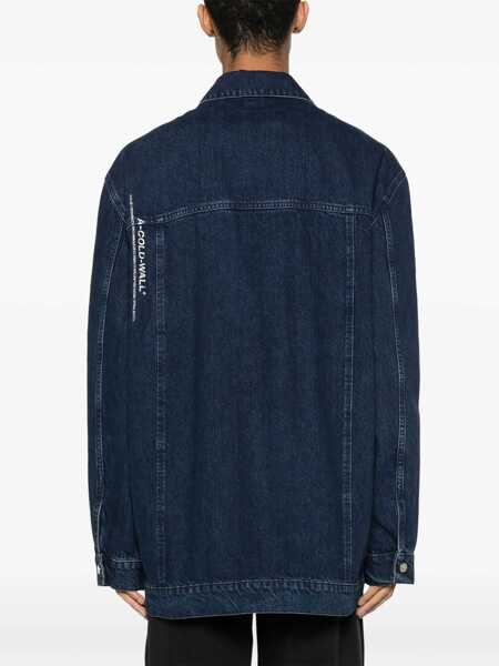 Geci A-COLD-WALL A-Cold-Wall Discourse Chore Jacket BLUE Barbati (BM 13576070) 4