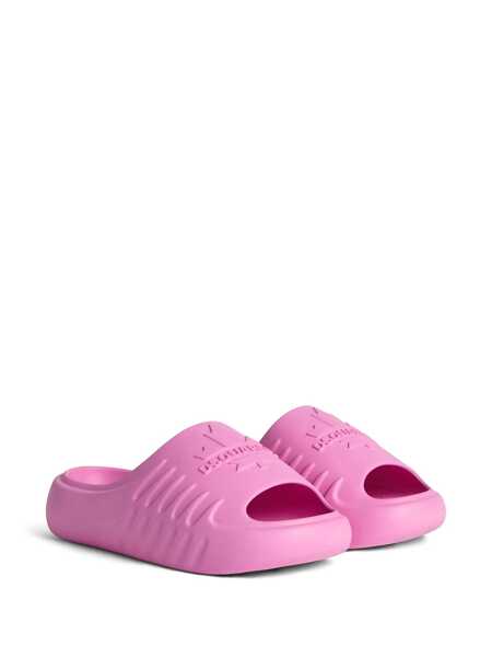 Papuci DSQUARED2 DSQUARED2 Slides With Logo PINK Femei (BM 13577522) 2