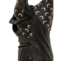 Imbracaminte Dama pagina 491 - Rochii MARINE SERRE Marine Serre Draped Dress. Black Femei (BM 13581188) - B-mall.ro