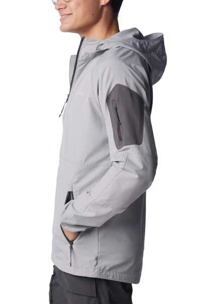Jachete Columbia Tall Heights Hooded Softshell Jacket Grey Barbati (BM 13582277) 4