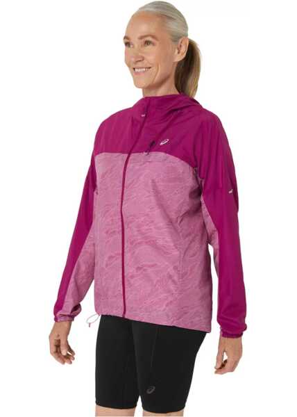 Jachete ASICS Fujitrail Packable Windbreaker Purple Femei (BM 13582319) 2