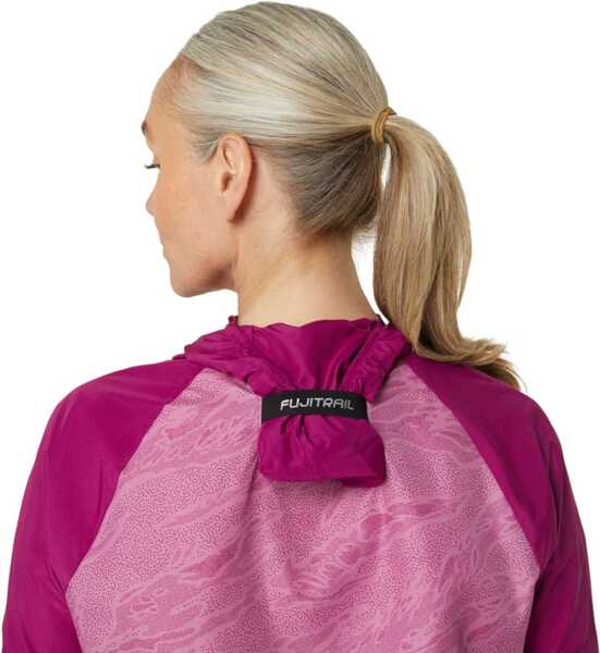Jachete ASICS Fujitrail Packable Windbreaker Purple Femei (BM 13582319) 4