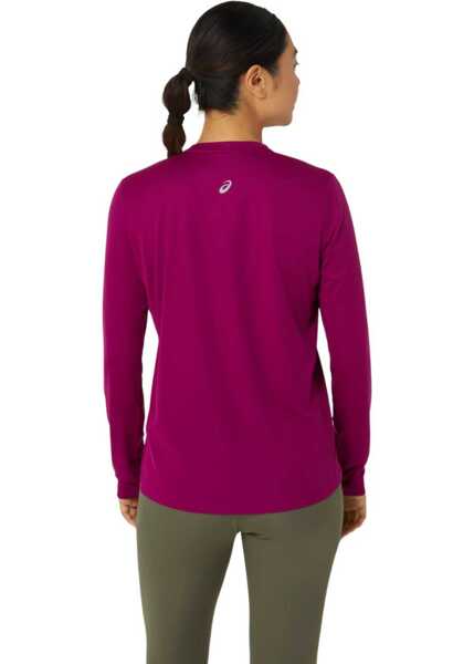 Topuri sport ASICS Fujitrail Logo LS Top Purple Femei (BM 13582322) 3